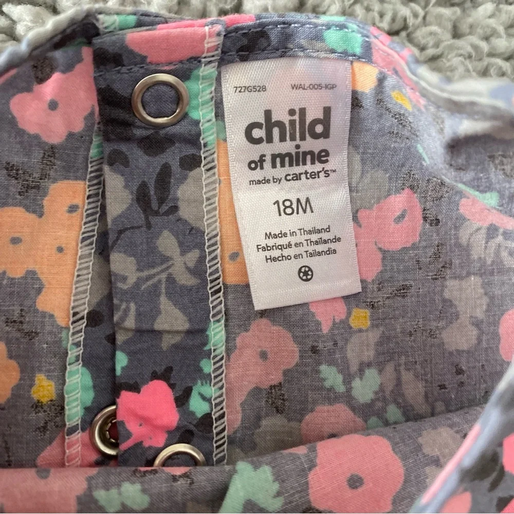 Carter's Baby Girls Outfit 18 months Floral